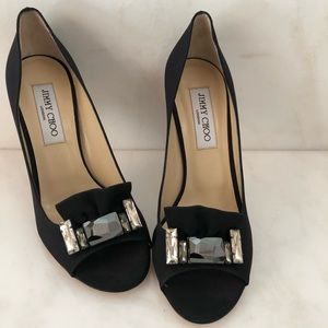 Jimmy Choo open toe heel